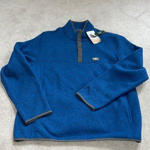 LL BEAN SWEATER FLEECE SZ XL